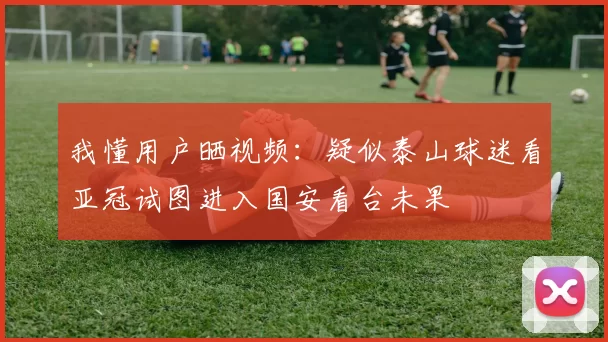 我懂用户晒视频：疑似泰山球迷看亚冠试图进入国安看台未果
